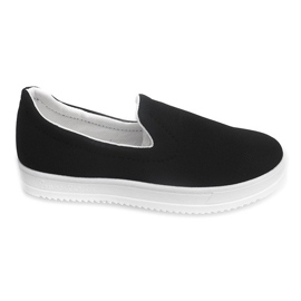 Cipők Slip On M011 Black fekete