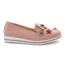 Rózsaszín többvirágú ék sarkú