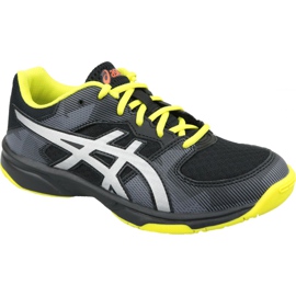 Asics Gel-Tactic Gs Jr 1074A014-001 röplabda cipő fekete fekete