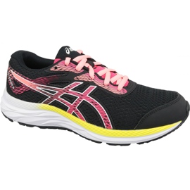 Futócipő Asics Gel-Excite 6 Gs Jr 1014A079-002 fekete rózsaszín