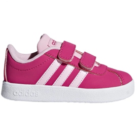 Adidas Vl Court 2.0 Cmf Jr F36406 cipő rózsaszín