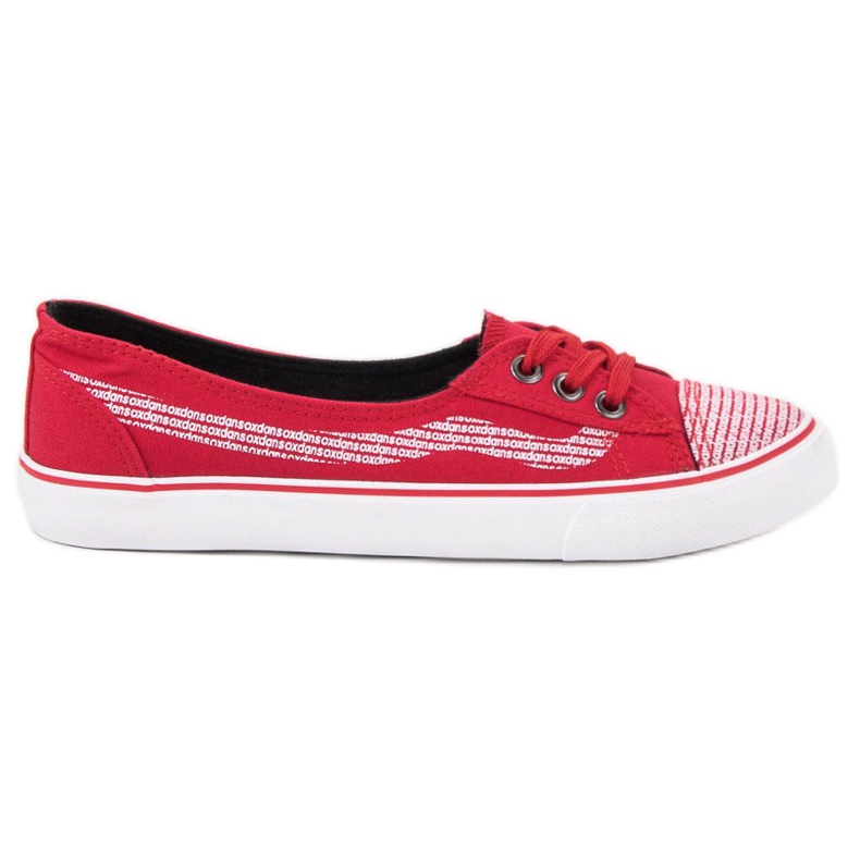 J. Star Piros cipők fehér