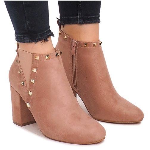 Csizma Egy poszton F3626 Pink rózsaszín