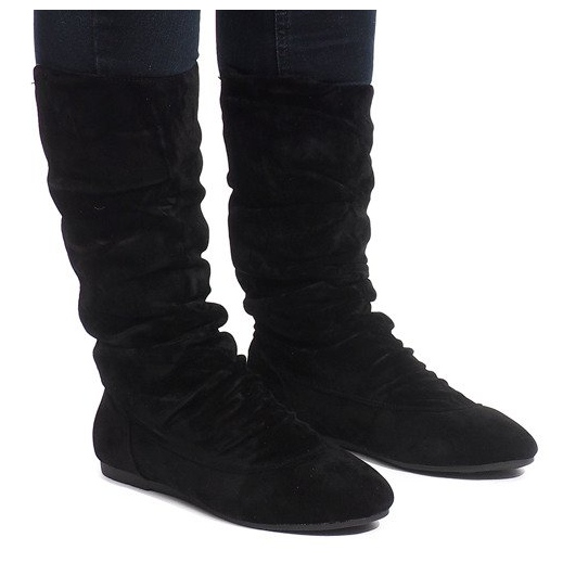 Meleg csizma Jodhpur csizma 288-94 Fekete