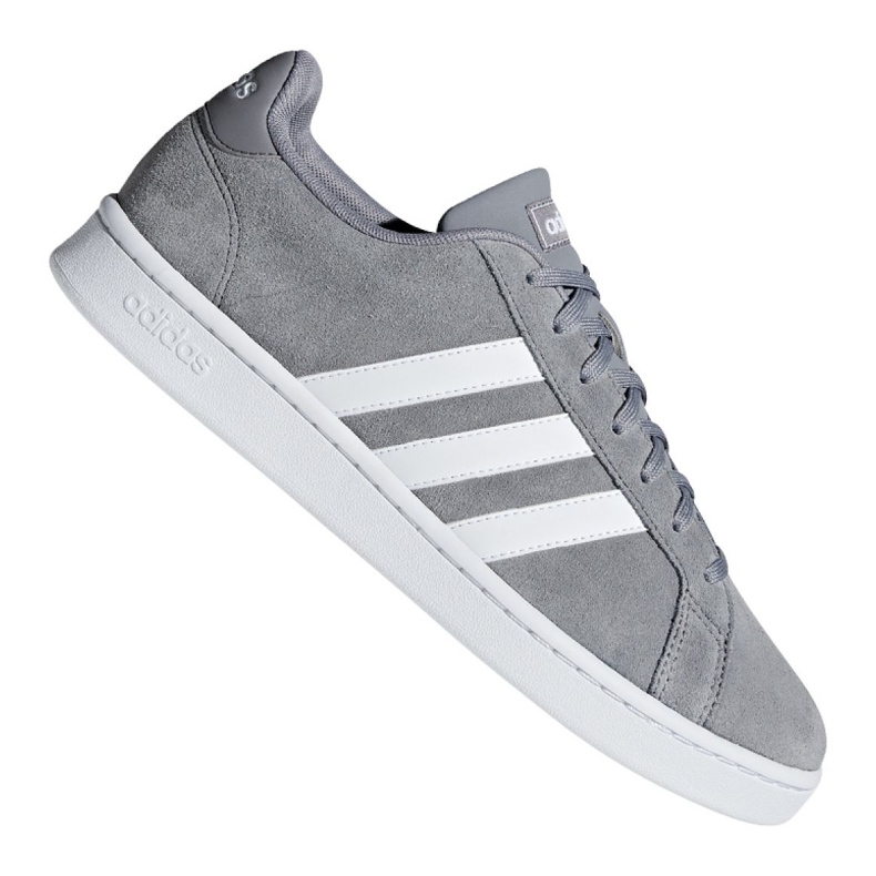 Adidas Grand Court M F36412 cipő szürke