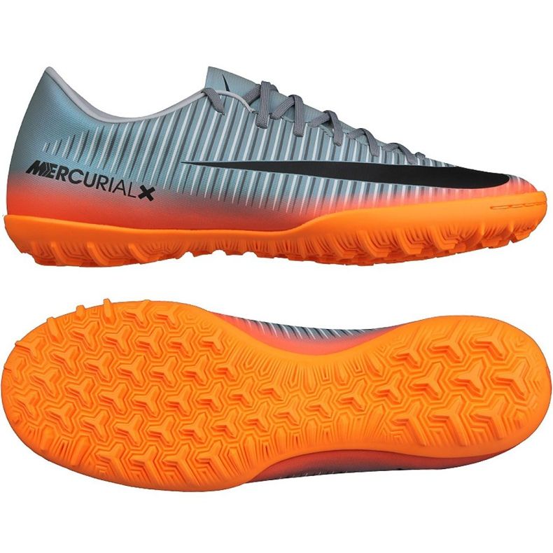 Nike MercurialX Victory Vi CR7 Tf M 852530 001 cipő szürke szürke