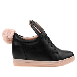 Fekete cipők az éknyuszikon H6210