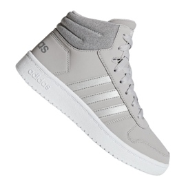 Adidas Hoops Mid 2.0 K Jr F35796 cipő szürke