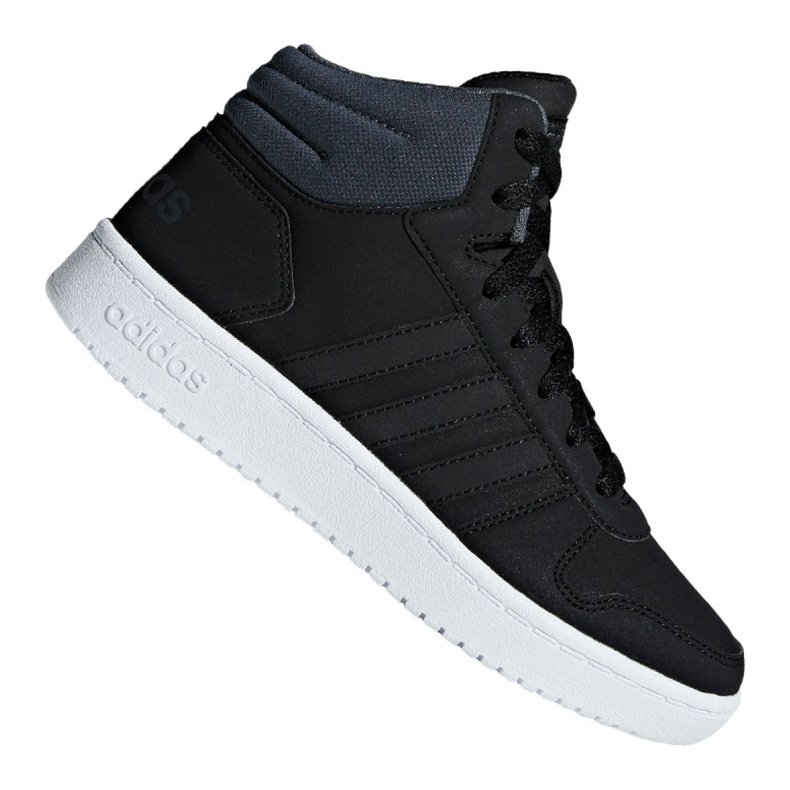 Adidas Hoops Mid 2.0 K Jr F35797 cipő fekete