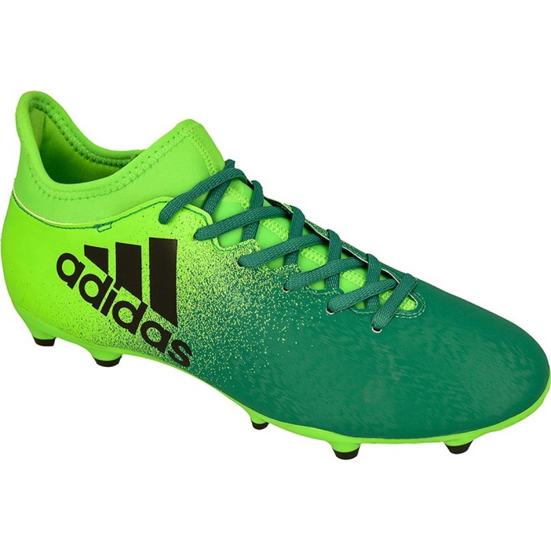 Adidas X 16.3 Fg M BB5855 futballcipő zöld zöld