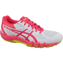 Asics Gel-Blade 7 M 1072A032-100 squash cipő fehér fehér Asics Gel-Blade 7 M 1072A032-100 squash cipő fehér fehér