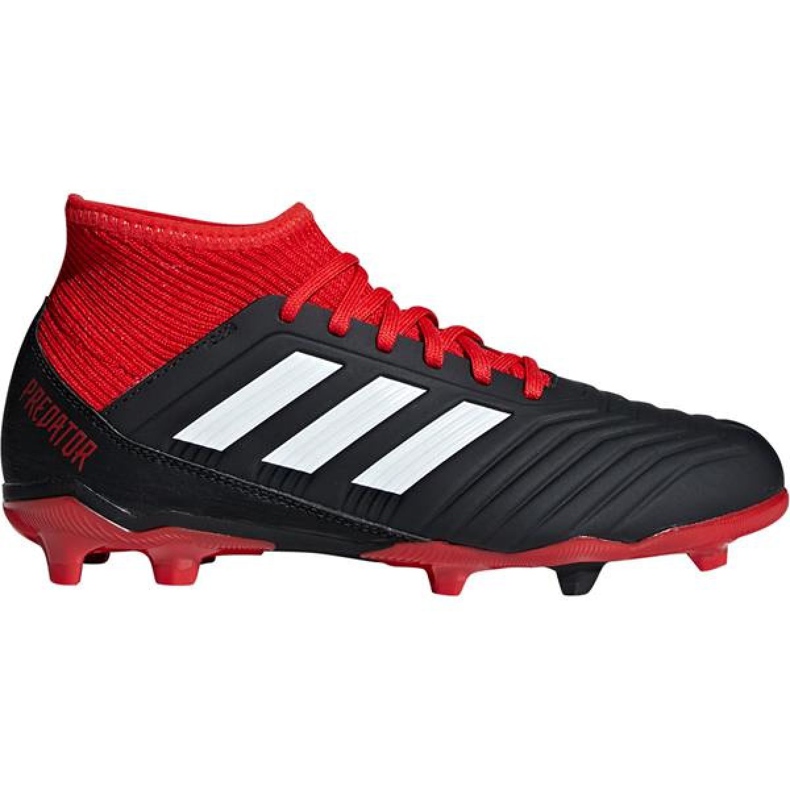 Adidas Preadtor 18.3 Fg Jr DB2318 futballcipő fekete fekete
