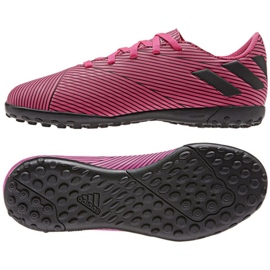 Adidas Nemeziz 19.4 Tf Jr F99936 cipő fekete sokszínű