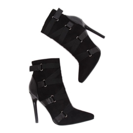 Fekete csizma csapszeg fekete BKKX1150 fekete