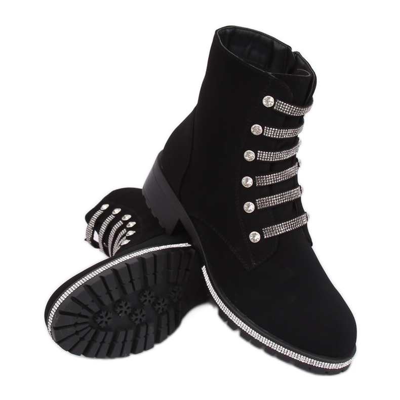 Fekete katonai csizma CH1818-2 Fekete Fekete katonai csizma CH1818-2 Fekete