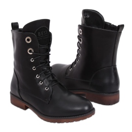 Fekete Workery csizma W361 Fekete Fekete Workery csizma W361 Fekete