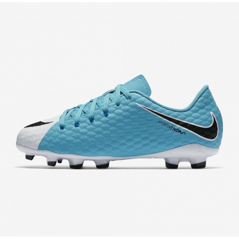 Nike Hypervenom Phelon Iii Fg Jr 852595 104 kék cipő