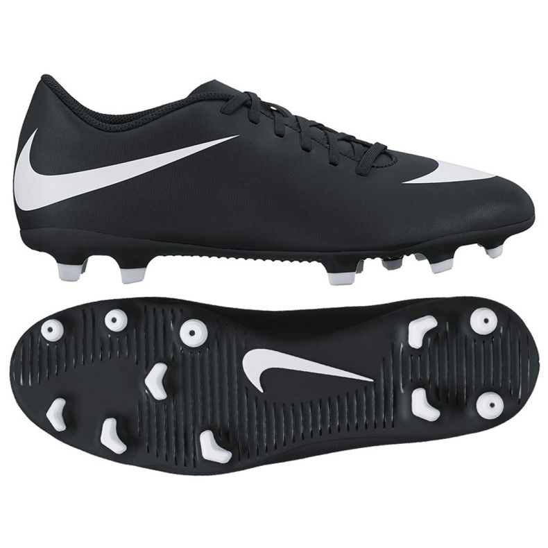 Fekete Nike Bravatia Ii Fg M 844436-001 futballcipő