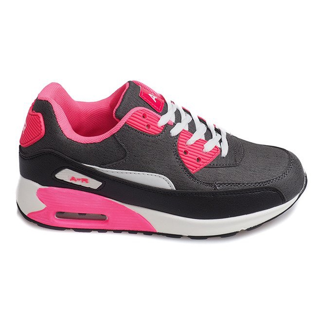 Cipők Cipők Air Max B306A-46 Black fekete sokszínű