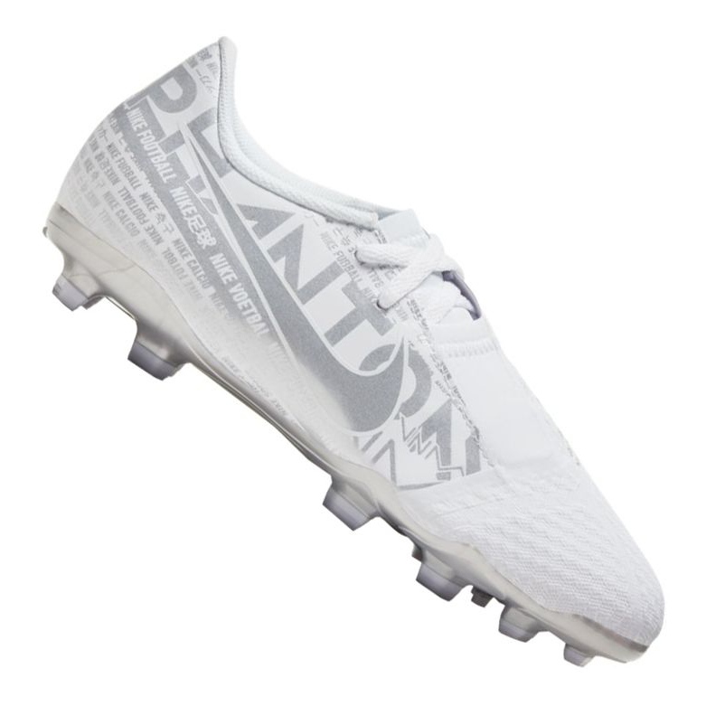 Nike Phantom Vnm Academy Fg Jr AO0362-100 futballcipő fehér fehér