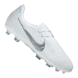 Nike Phantom Vnm Elite Fg Jr AO0401-100 futballcipő fehér fehér
