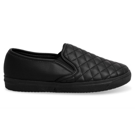Steppelt cipők Slip On 5077 Black fekete