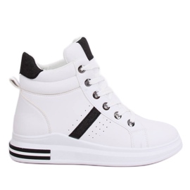 Fehér CB-19078 WHITE / BLACK cipők Fehér CB-19078 WHITE / BLACK cipők