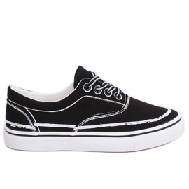 Fekete női cipők BS103 Fekete