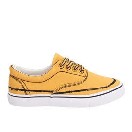 Sárga női cipők BS103 Sárga