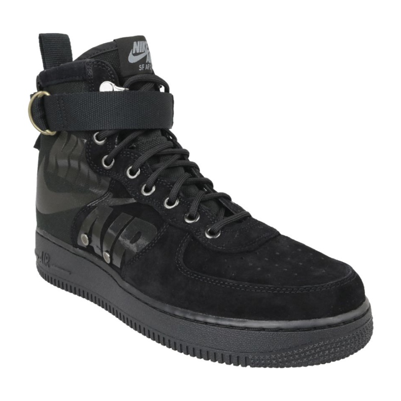 Nike Sf Air Force 1 Mid M 917753-008 cipő fekete