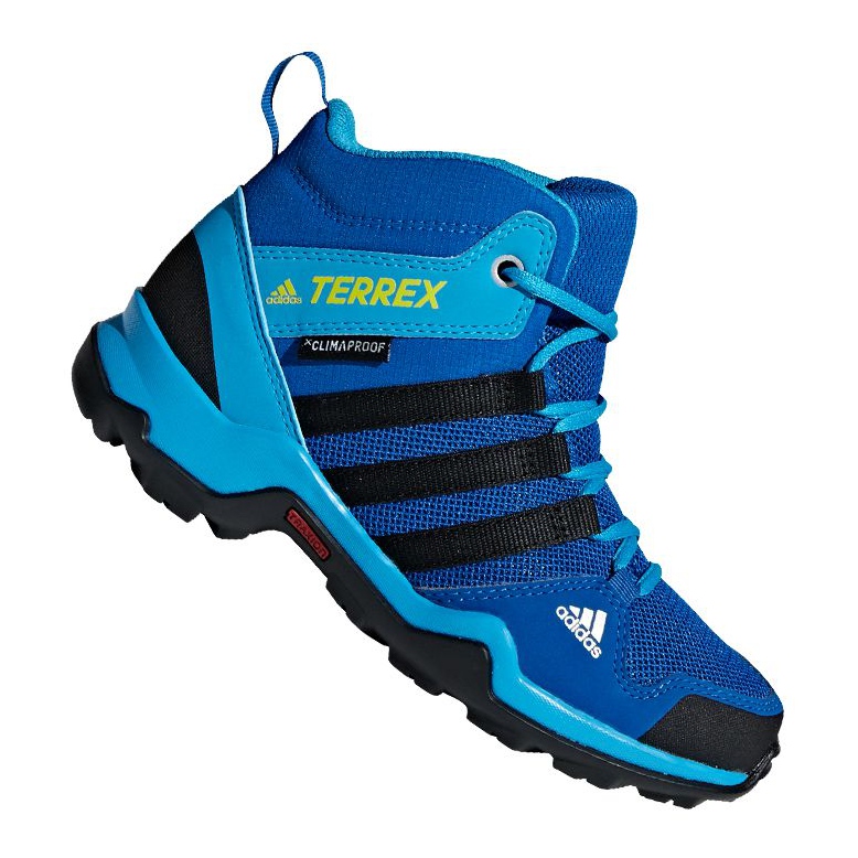 Cipő adidas Terrex AX2R Mid Cp Jr BC0673 kék sokszínű