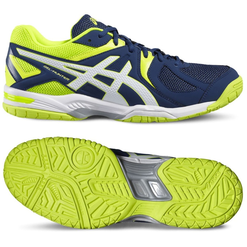 Edzőcipő Asics Gel Hunter 3 M R507Y-5801 sötétkék sokszínű