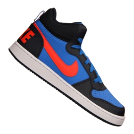 Nike Court Borough Mid Jr 839977-403 cipő kék sokszínű