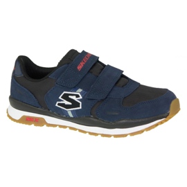 Skechers Throwbax Jr 97360-NVBK Cipő sötétkék