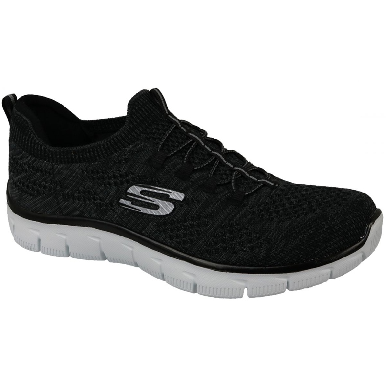 Skechers Empire W 12418-BKW Cipő fekete