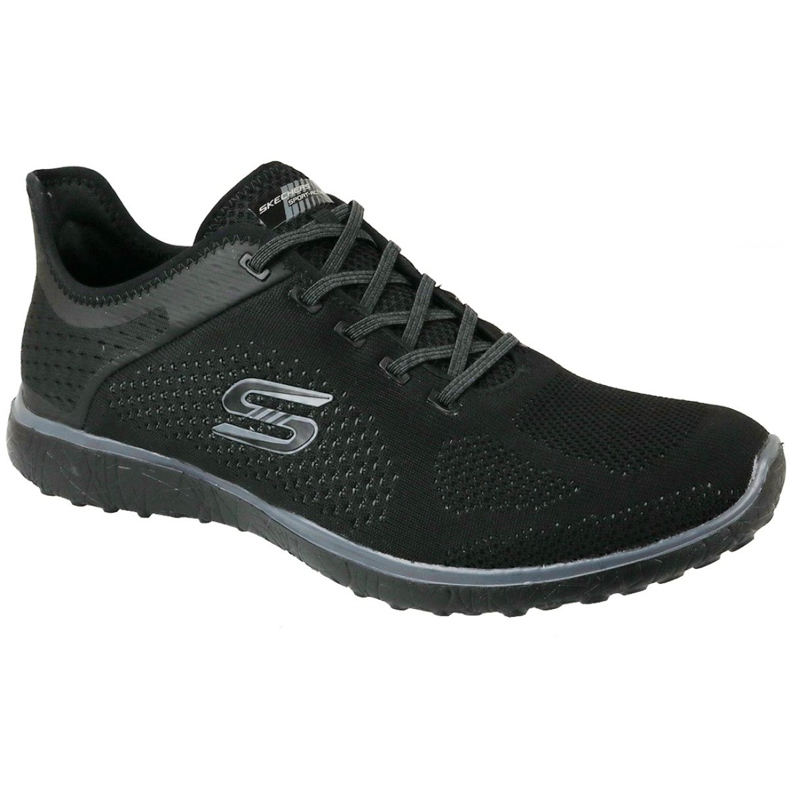 Skechers Microburst W 23327-BBK Cipő fekete Skechers Microburst W 23327-BBK Cipő fekete
