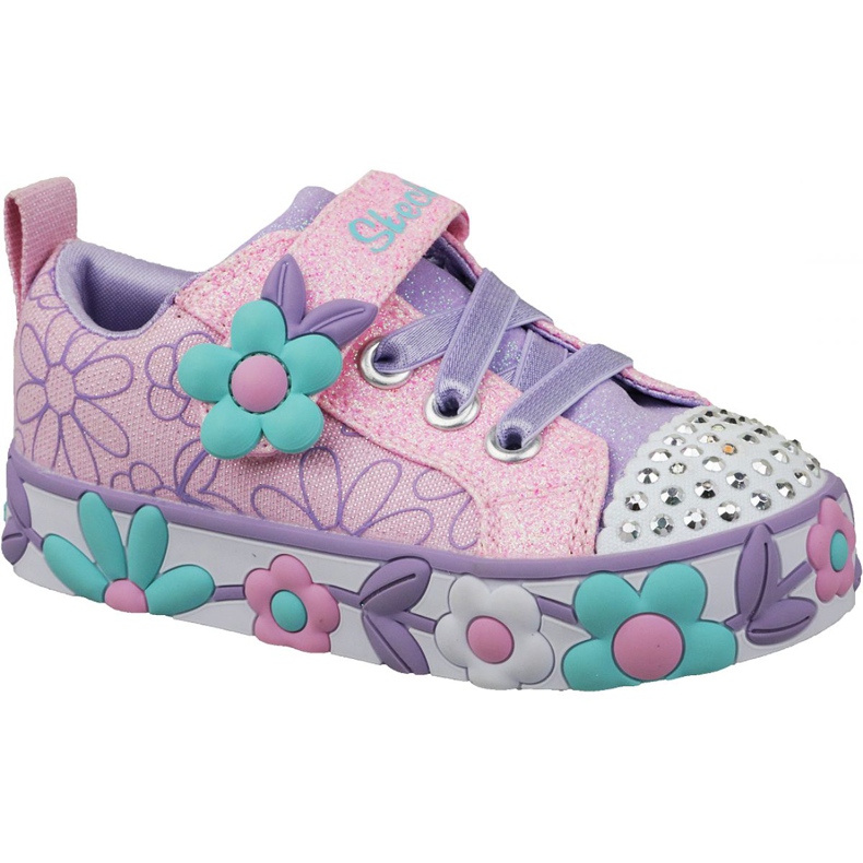 Skechers Daisy Lites Jr 10965N-PKMT Cipő rózsaszín