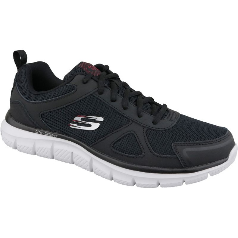 Skechers Track-Scloric 52631-BKRD cipő fekete