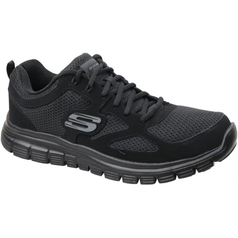 Skechers Burns 52635-BBK cipő fekete