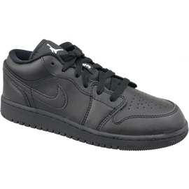 Nike Jordan Air 1 Low Bg M 553560-006 fekete cipő