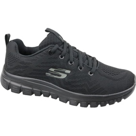 Skechers Graceful Get Connected W 12615-BBK fekete Skechers Graceful Get Connected W 12615-BBK fekete
