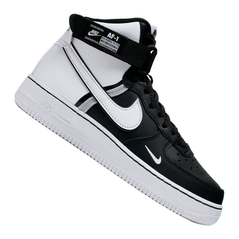 Nike Air Force 1 High LV8 2 Gs Jr CI2164-010 fehér fekete Nike Air Force 1 High LV8 2 Gs Jr CI2164-010 fehér fekete
