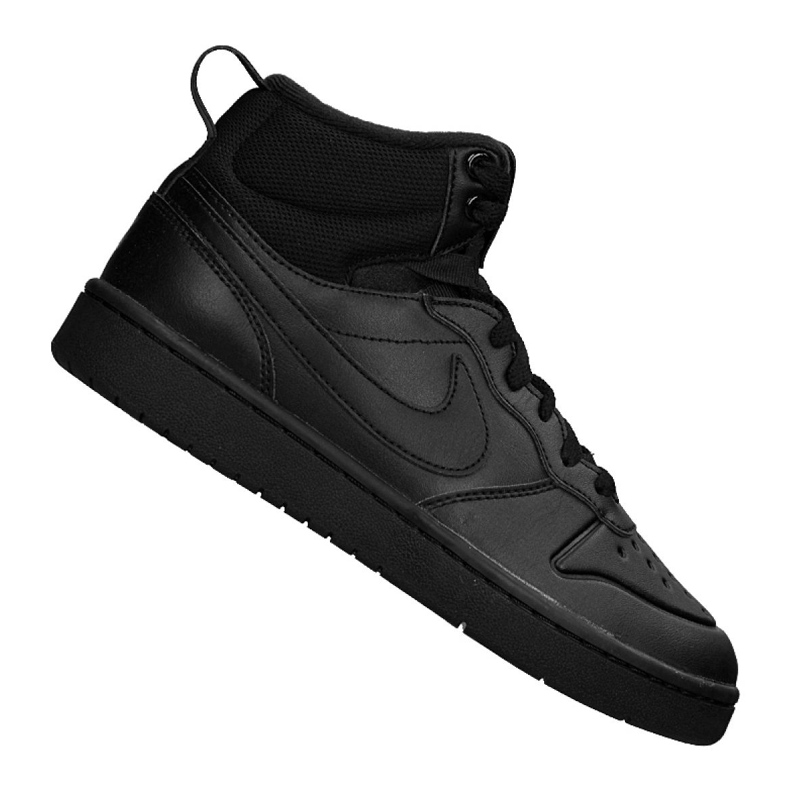 Nike Court Borough Mid 2 Boot (GS) Jr BQ5440-001 fekete