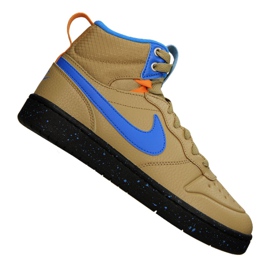 Nike Court Borough Mid Boot 2 (GS) Jr BQ5440-701 sárga Nike Court Borough Mid Boot 2 (GS) Jr BQ5440-701 sárga