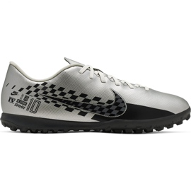 Nike Mercurial Vapor 13 Club Neymar Tf M AT8000-006 futballcipő szürke ezüst
