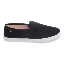 Cipők Slip On B703 Black fekete