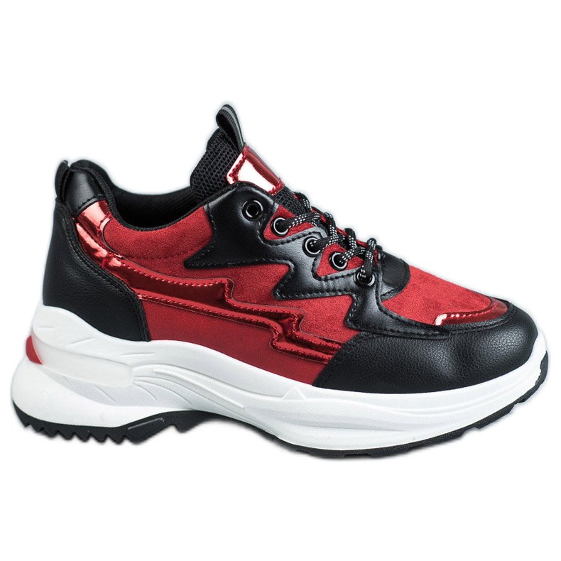 SHELOVET Sportcipő piros sokszínű