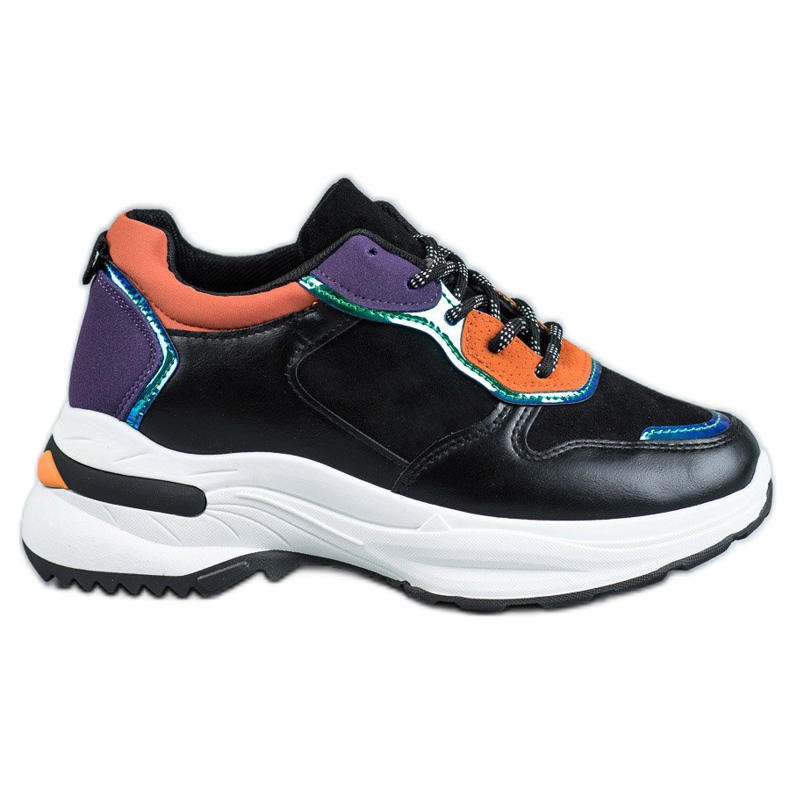 SHELOVET Alkalmi cipők fekete