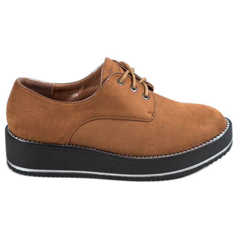 Forever Folie Cipő A Platformon barna