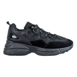 Muto Sportcipő csillogással fekete Muto Sportcipő csillogással fekete